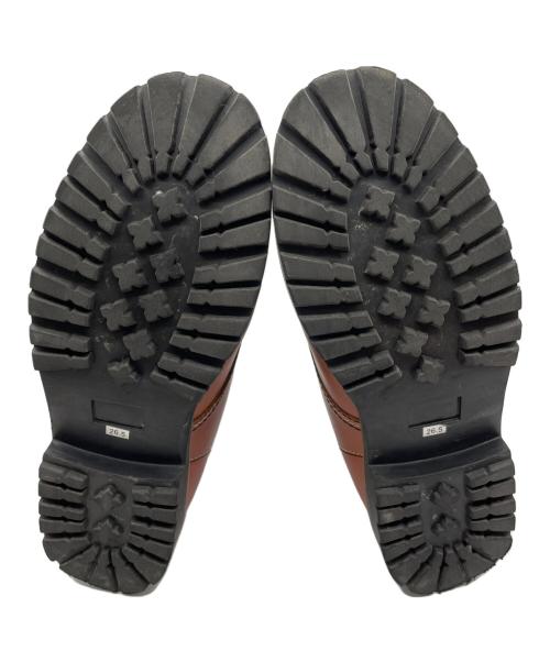 ALPHA INDUSTRIES（アルファインダストリーズ）ALPHA INDUSTRIES (アルファインダストリーズ) ワークブーツ ブラウン サイズ:26.5の古着・服飾アイテム