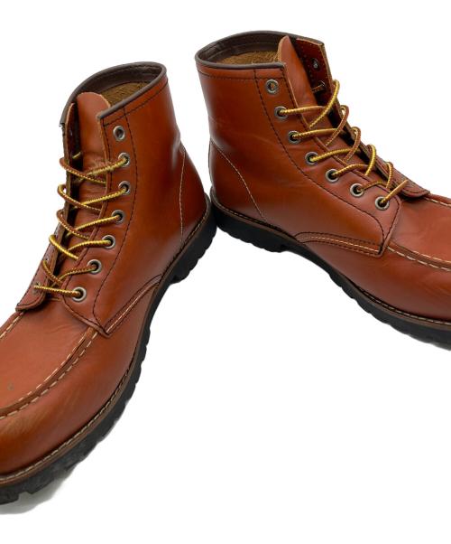 ALPHA INDUSTRIES（アルファインダストリーズ）ALPHA INDUSTRIES (アルファインダストリーズ) ワークブーツ ブラウン サイズ:26.5の古着・服飾アイテム