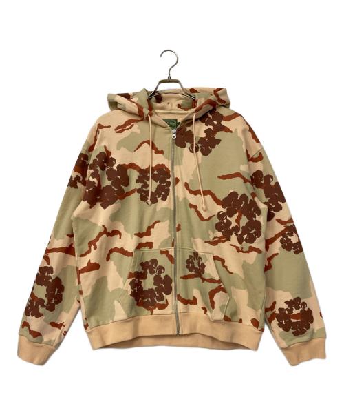 Denim Tears（デニムティアーズ）Denim Tears (デニムティアーズ) ジップパーカー ベージュ サイズ:XLの古着・服飾アイテム