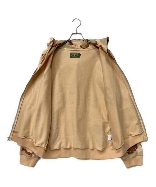 Denim Tears（デニムティアーズ）Denim Tears (デニムティアーズ) ジップパーカー ベージュ サイズ:XLの古着・服飾アイテム