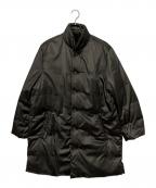 PAPASパパス）の古着「ダウンコート」｜ブラック