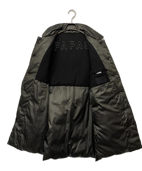 PAPAS（パパス）PAPAS (パパス) ダウンコート ブラック サイズ:Mの古着・服飾アイテム