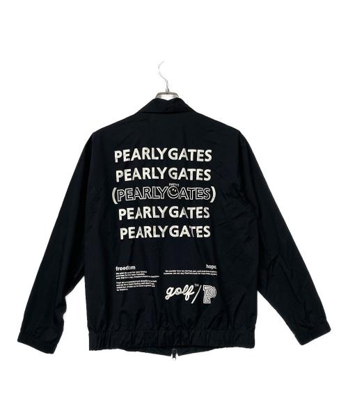 PEARLY GATES（パーリーゲイツ）PEARLY GATES (パーリーゲイツ) ゴルフウェア(トップス) ブラック サイズ:5の古着・服飾アイテム
