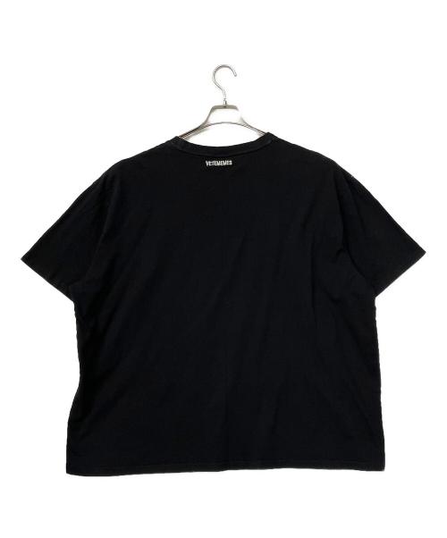 VETEMEMES（ヴェトミームス）VETEMEMES (ヴェトミームス) 半袖Tシャツ ブラック サイズ:不明の古着・服飾アイテム