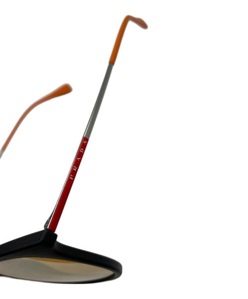 PRADA（プラダ）PRADA (プラダ) 眼鏡 オレンジの古着・服飾アイテム