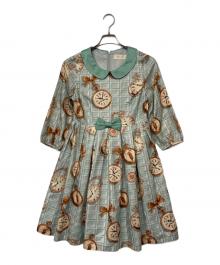 Leur Getter（ルルゲッタ）の古着「長袖ワンピース」｜グリーン