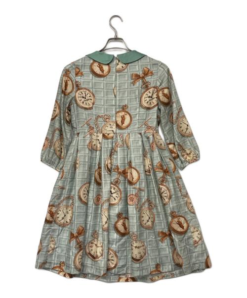 Leur Getter（ルルゲッタ）Leur Getter (ルルゲッタ) 長袖ワンピース グリーン サイズ:不明の古着・服飾アイテム