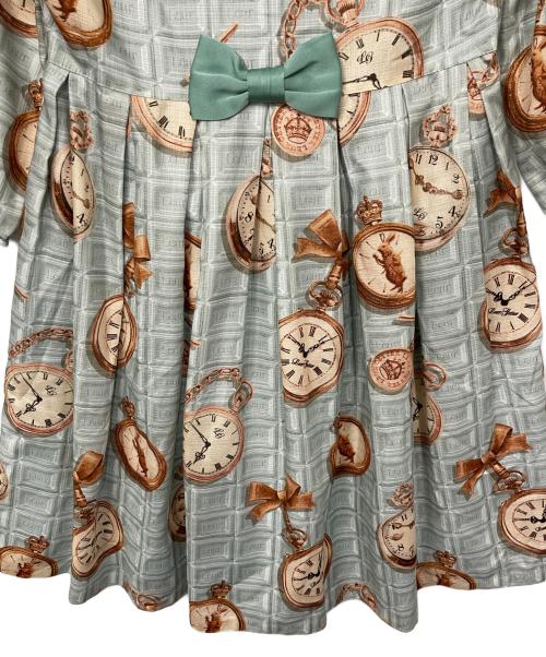 Leur Getter（ルルゲッタ）Leur Getter (ルルゲッタ) 長袖ワンピース グリーン サイズ:不明の古着・服飾アイテム