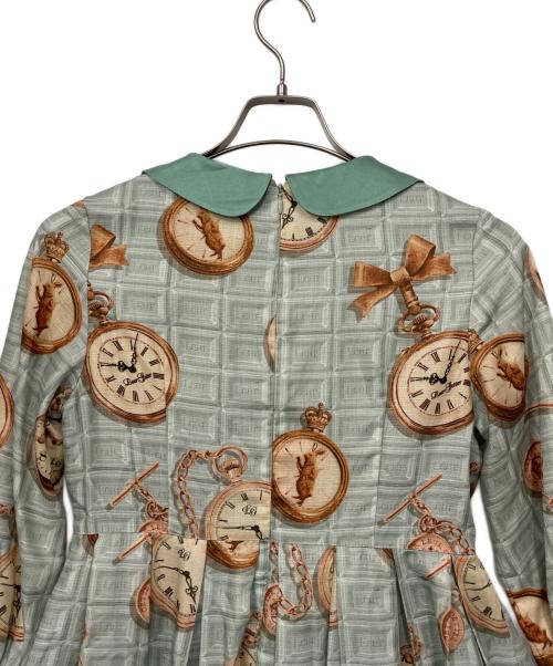 Leur Getter（ルルゲッタ）Leur Getter (ルルゲッタ) 長袖ワンピース グリーン サイズ:不明の古着・服飾アイテム