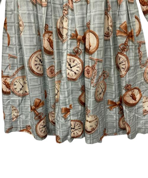 Leur Getter（ルルゲッタ）Leur Getter (ルルゲッタ) 長袖ワンピース グリーン サイズ:不明の古着・服飾アイテム