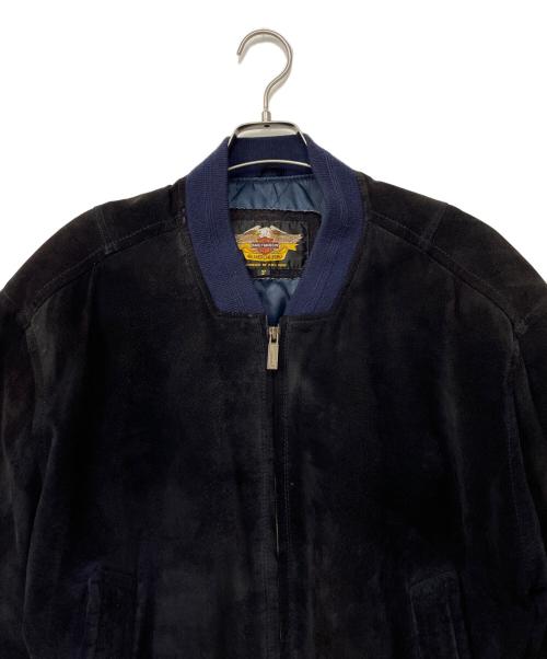 HARLEY-DAVIDSON（ハーレーダビッドソン）HARLEY-DAVIDSON (ハーレーダビッドソン) ブルゾン ブラック サイズ:Fの古着・服飾アイテム