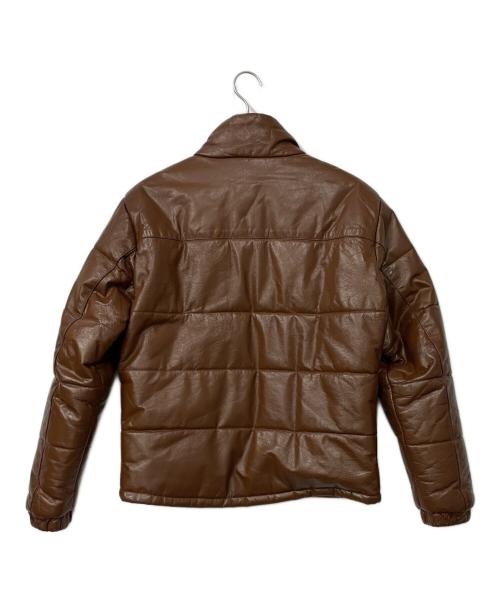 HORN WORKS（ホーンワークス）HORN WORKS (ホーンワークス) ライダースジャケット ブラウン サイズ:Lの古着・服飾アイテム