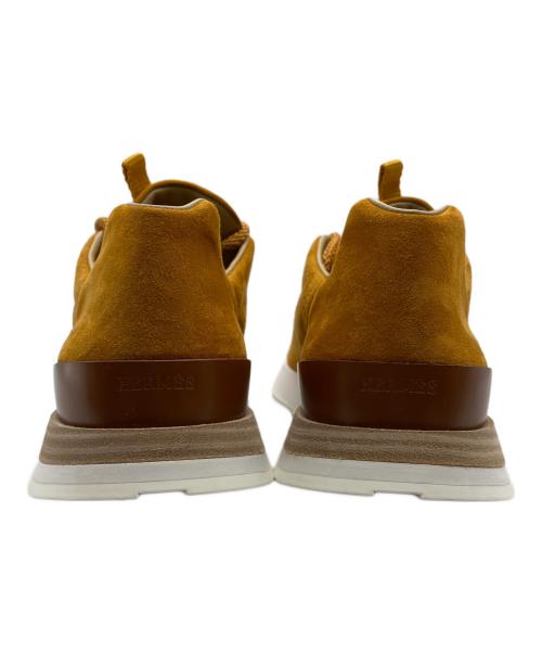 HERMES（エルメス）HERMES (エルメス) スニーカー キャメル サイズ:SIZE 38 1/2の古着・服飾アイテム