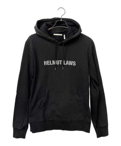 HELMUT LANG（ヘルムートラング）HELMUT LANG (ヘルムートラング) プルオーバーパーカー ブラック サイズ:Mの古着・服飾アイテム