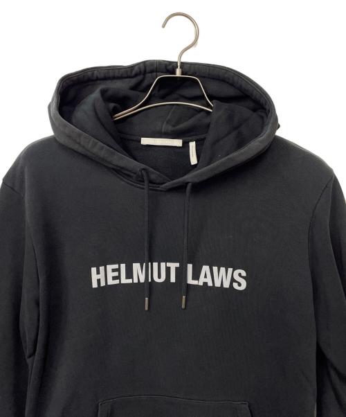 HELMUT LANG（ヘルムートラング）HELMUT LANG (ヘルムートラング) プルオーバーパーカー ブラック サイズ:Mの古着・服飾アイテム