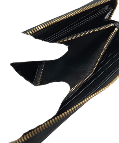 PRADA（プラダ）PRADA (プラダ) ラウンドファスナー財布 ブラックの古着・服飾アイテム