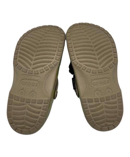 crocs（クロックス）crocs (クロックス) X-LARGE (エクストララージ) サンダル オリーブ サイズ:24の古着・服飾アイテム