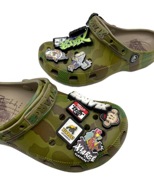 crocs（クロックス）crocs (クロックス) X-LARGE (エクストララージ) サンダル オリーブ サイズ:24の古着・服飾アイテム