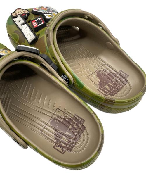 crocs（クロックス）crocs (クロックス) X-LARGE (エクストララージ) サンダル オリーブ サイズ:24の古着・服飾アイテム