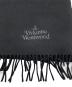 Vivienne Westwood (ヴィヴィアンウエストウッド) マフラー ブラック：5000円