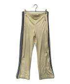 adidasアディダス）の古着「トラックパンツ」｜アイボリー