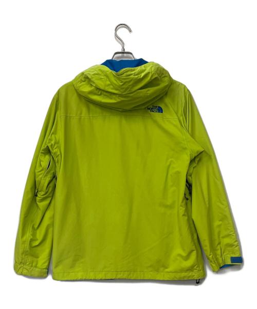 THE NORTH FACE（ザ ノース フェイス）THE NORTH FACE (ザ ノース フェイス) スクープジャケット 黄緑×ブルー サイズ:Mの古着・服飾アイテム