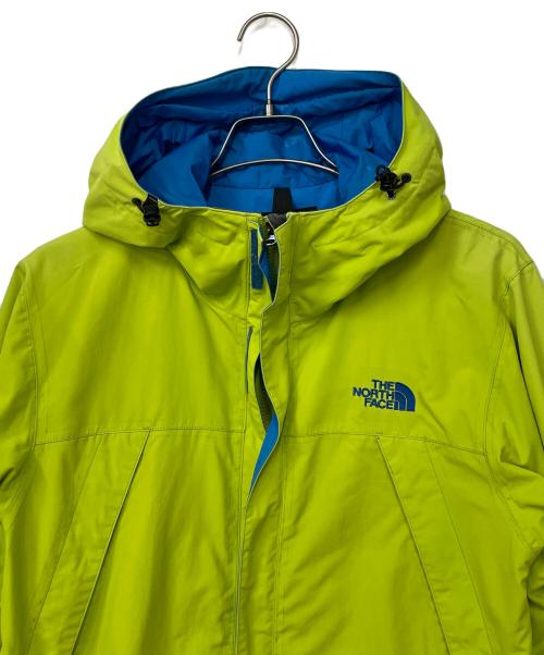 THE NORTH FACE（ザ ノース フェイス）THE NORTH FACE (ザ ノース フェイス) スクープジャケット 黄緑×ブルー サイズ:Mの古着・服飾アイテム