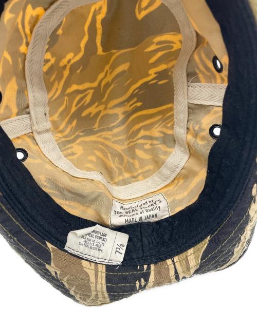 THE REAL McCOY'S（ザ・リアルマッコイズ）THE REAL McCOY'S (ザ・リアルマッコイズ) バケットハット ベージュ サイズ:7 3/8の古着・服飾アイテム