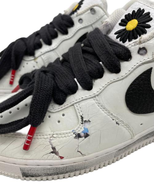 NIKE（ナイキ）NIKE (ナイキ) PEACEMINUSONE (ピースマイナスワン) スニーカー ホワイト×ブラック サイズ:26の古着・服飾アイテム