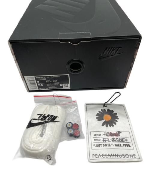 NIKE（ナイキ）NIKE (ナイキ) PEACEMINUSONE (ピースマイナスワン) スニーカー ホワイト×ブラック サイズ:26の古着・服飾アイテム