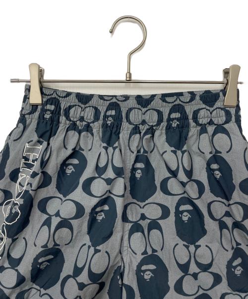 BAPE BY A BATHING APE（ベイプバイアベイシングエイプ）BAPE BY A BATHING APE (ベイプバイアベイシングエイプ) COACH (コーチ) ショートパンツ ネイビー サイズ:XS 155/72Aの古着・服飾アイテム