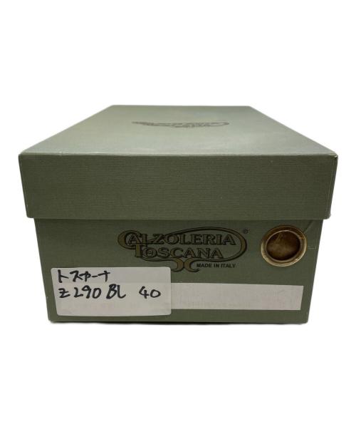 CALZOLERIA TOSCANA（カルツォレリアトスカーナ）CALZOLERIA TOSCANA (カルツォレリアトスカーナ) ストレートチップシューズ ブラック サイズ:40の古着・服飾アイテム
