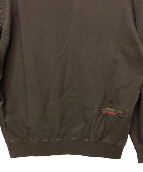 PAPAS（パパス）PAPAS (パパス) スウェット ブラック サイズ:48/Mの古着・服飾アイテム