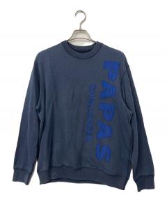 中古・古着通販】PAPAS (パパス) ポロシャツ ネイビー サイズ:L