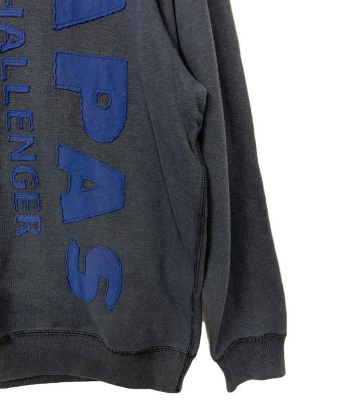 PAPAS（パパス）PAPAS (パパス) スウェット ネイビー サイズ:48 Mの古着・服飾アイテム