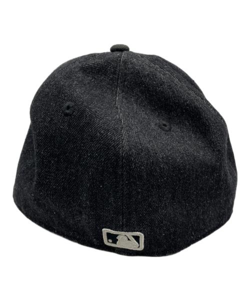 New Era（ニューエラ）New Era (ニューエラ) キャップ ブラック サイズ:7 3/8の古着・服飾アイテム