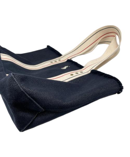 RALPH LAUREN（ラルフローレン）RALPH LAUREN (ラルフローレン) トートバッグ インディゴの古着・服飾アイテム