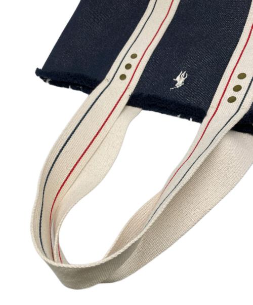 RALPH LAUREN（ラルフローレン）RALPH LAUREN (ラルフローレン) トートバッグ インディゴの古着・服飾アイテム