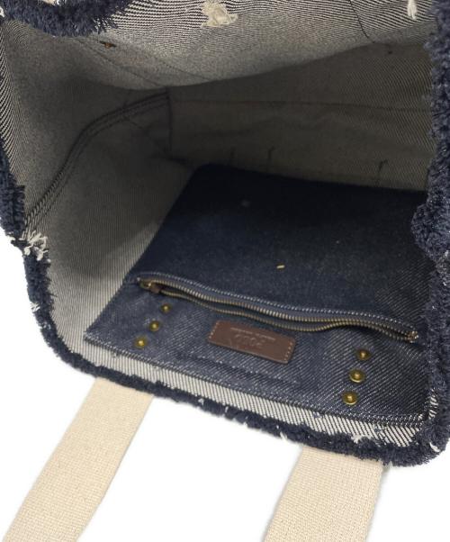 RALPH LAUREN（ラルフローレン）RALPH LAUREN (ラルフローレン) トートバッグ インディゴの古着・服飾アイテム