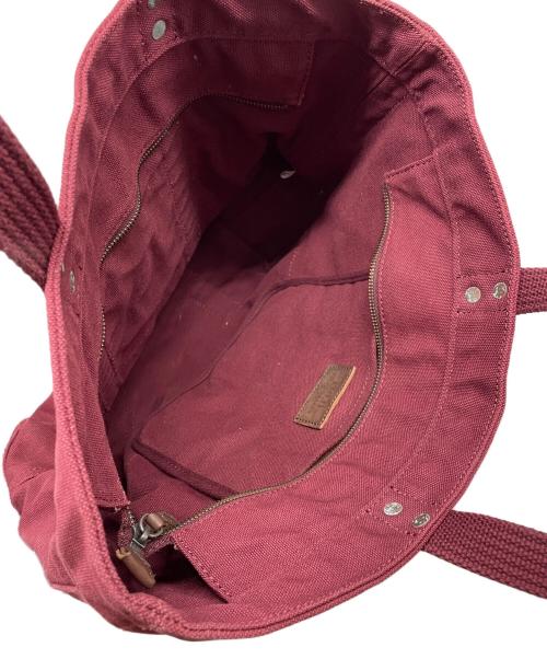 RALPH LAUREN（ラルフローレン）RALPH LAUREN (ラルフローレン) トートバッグ エンジの古着・服飾アイテム