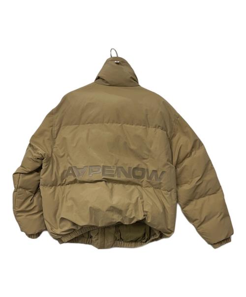 A BATHING APE（ア ベイシング エイプ）A BATHING APE (ア ベイシング エイプ) 中綿ジャケット ベージュ サイズ:Lの古着・服飾アイテム