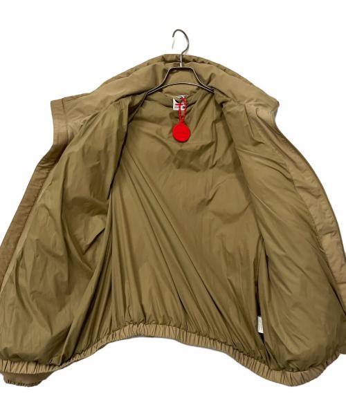 A BATHING APE（ア ベイシング エイプ）A BATHING APE (ア ベイシング エイプ) 中綿ジャケット ベージュ サイズ:Lの古着・服飾アイテム