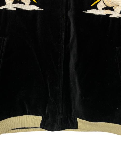 STUDIO D'ARTISAN（ステュディオダルチザン）STUDIO D'ARTISAN (ステュディオダルチザン) リバーシブルスカジャン ブラック サイズ:Lの古着・服飾アイテム