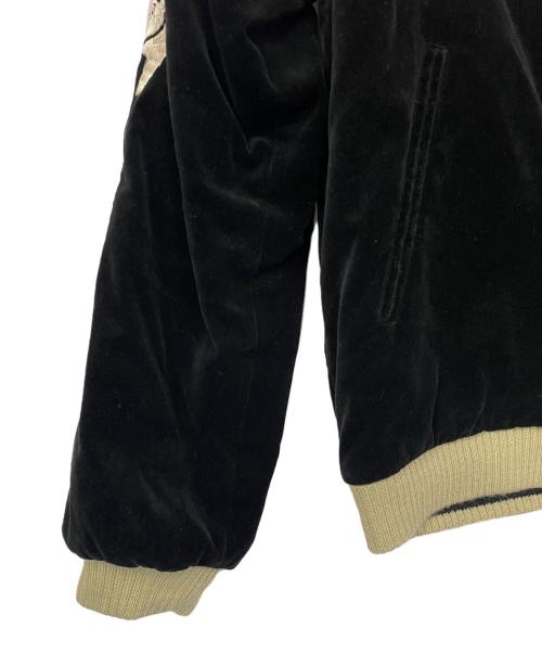 STUDIO D'ARTISAN（ステュディオダルチザン）STUDIO D'ARTISAN (ステュディオダルチザン) リバーシブルスカジャン ブラック サイズ:Lの古着・服飾アイテム