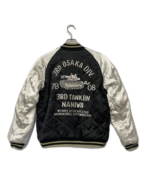 STUDIO D'ARTISAN（ステュディオダルチザン）STUDIO D'ARTISAN (ステュディオダルチザン) リバーシブルスカジャン ブラック サイズ:Lの古着・服飾アイテム