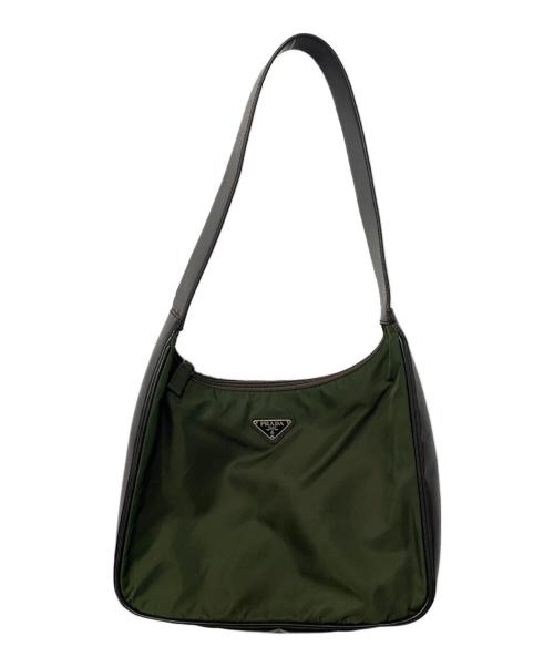 PRADA（プラダ）PRADA (プラダ) ワンショルダーバッグ オリーブの古着・服飾アイテム