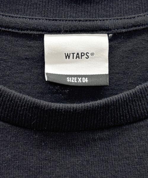 WTAPS（ダブルタップス）WTAPS (ダブルタップス) Tシャツ ブラック サイズ:X04 未使用品の古着・服飾アイテム