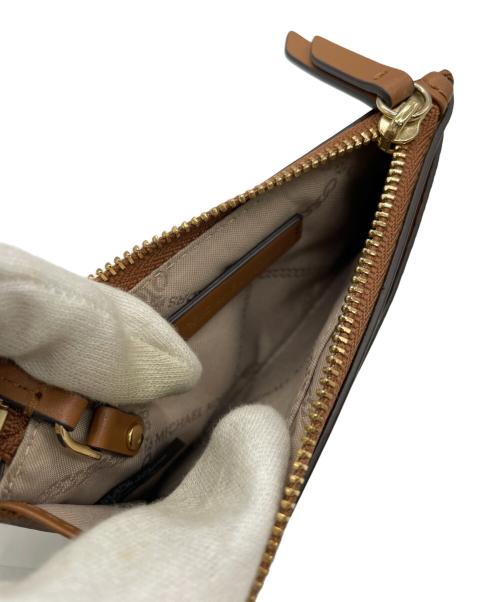 MICHAEL KORS（マイケル・コース）MICHAEL KORS (マイケル・コース) スリムカードケース ブラウンの古着・服飾アイテム