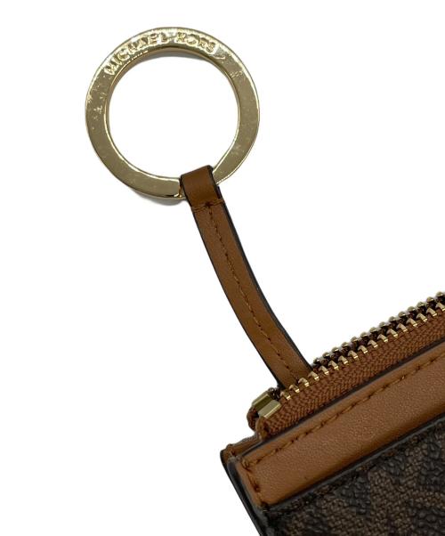 MICHAEL KORS（マイケル・コース）MICHAEL KORS (マイケル・コース) スリムカードケース ブラウンの古着・服飾アイテム