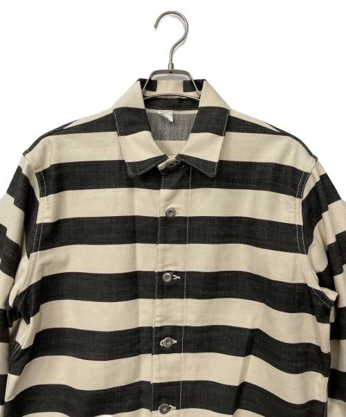 THE REAL McCOY'S（ザ・リアルマッコイズ）THE REAL McCOY'S (ザ・リアルマッコイズ) カバーオール ホワイト×ブラック サイズ:40の古着・服飾アイテム